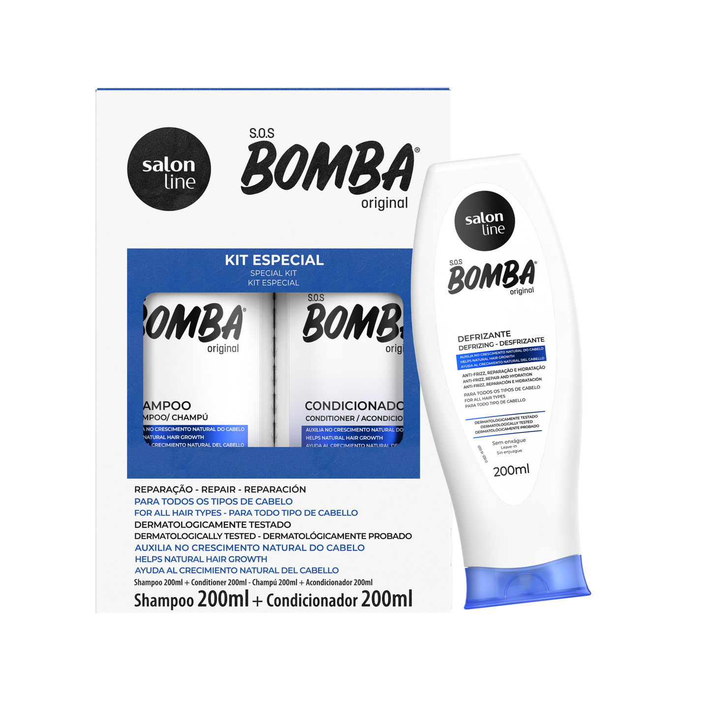 Paquete de línea de salón | SOS | Bomba original