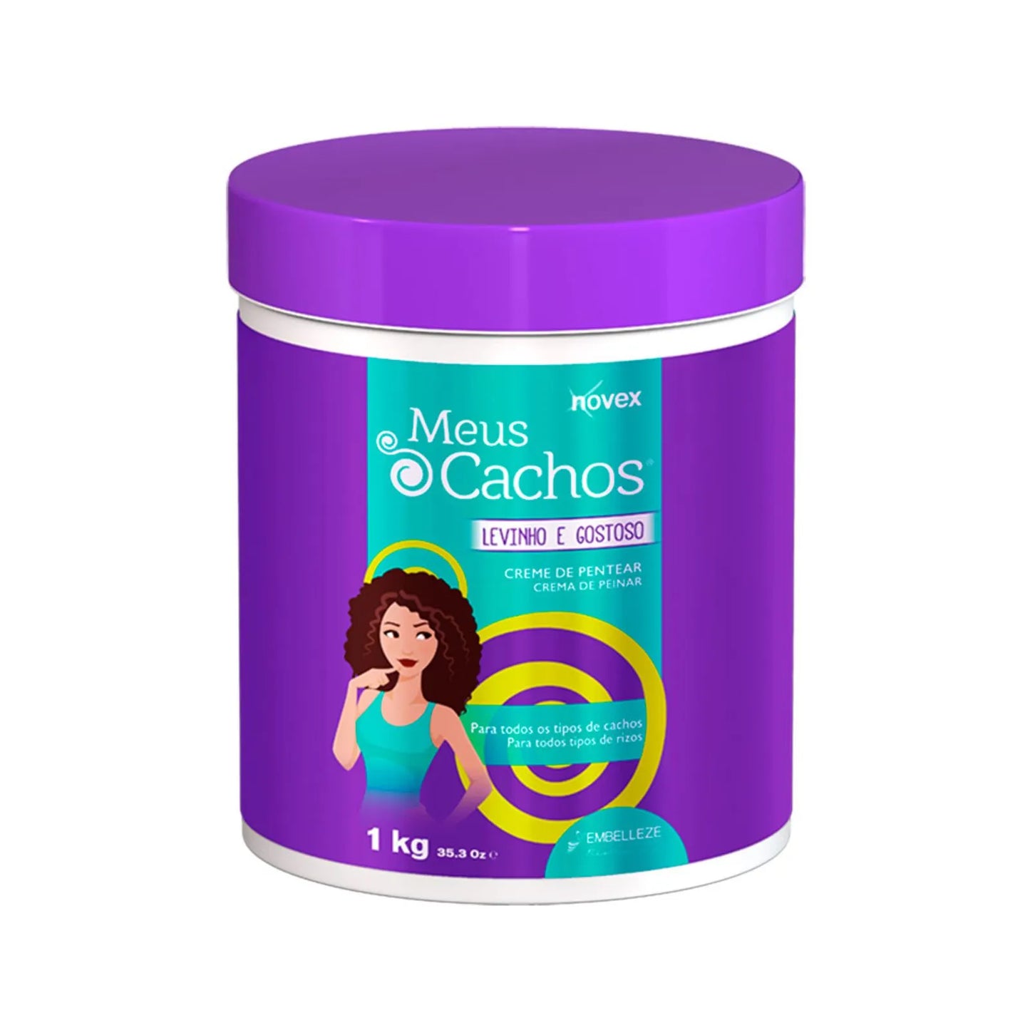Novex Meus Cachos Levinho Creme de Pentear 1kg