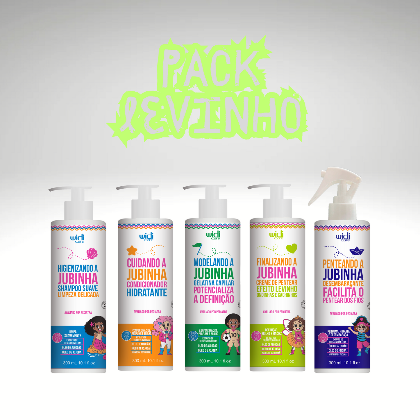 Pack Widi Care | Jubinha | Levinho