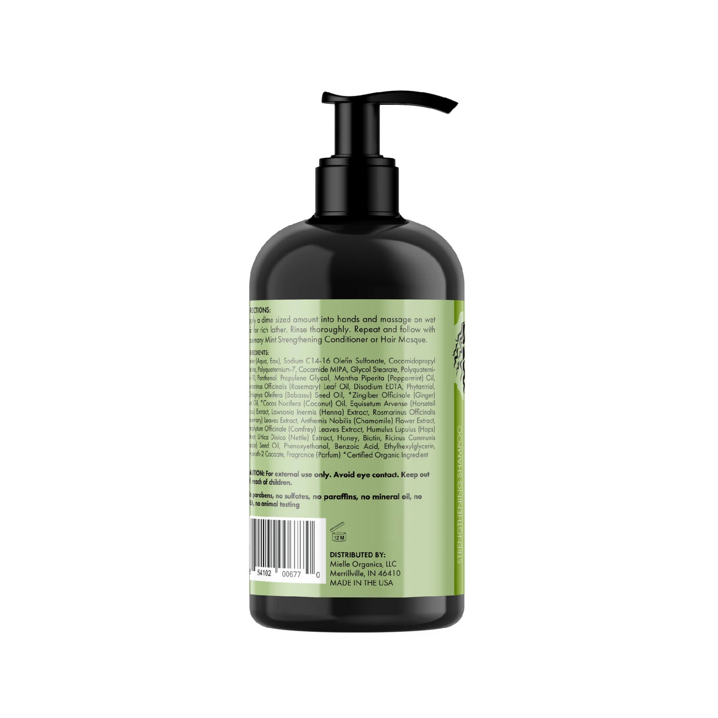 Mielle Rosemary & Mint Shampoo 12oz