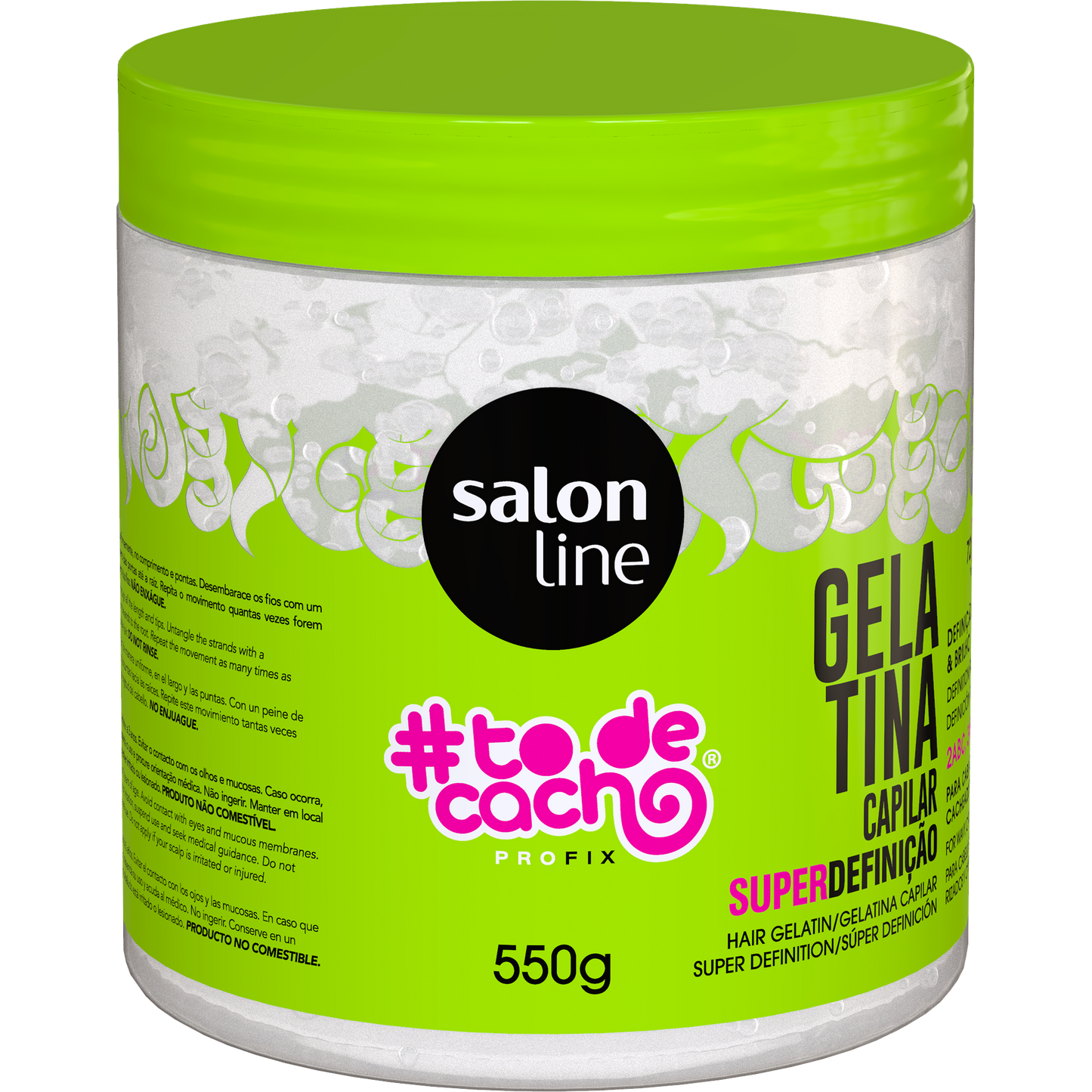 Gelatina #todecacho Super Definição 550g - Armazém da Cosmética