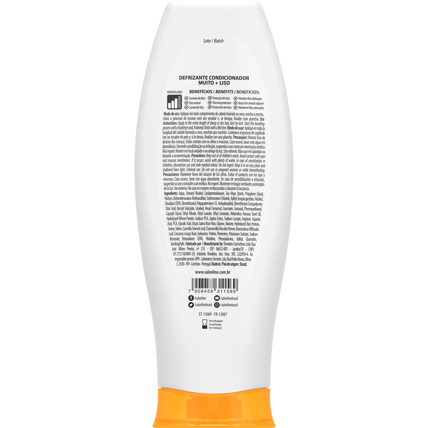 SalonLine Mi Plancha Muy Suave 200ml