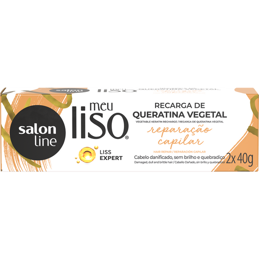 Salon Line Recambio Queratina Vegetal 80g