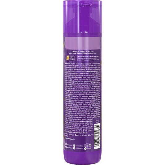 Shampoo Meu Liso Matizador Loiro Salon Line 300ml