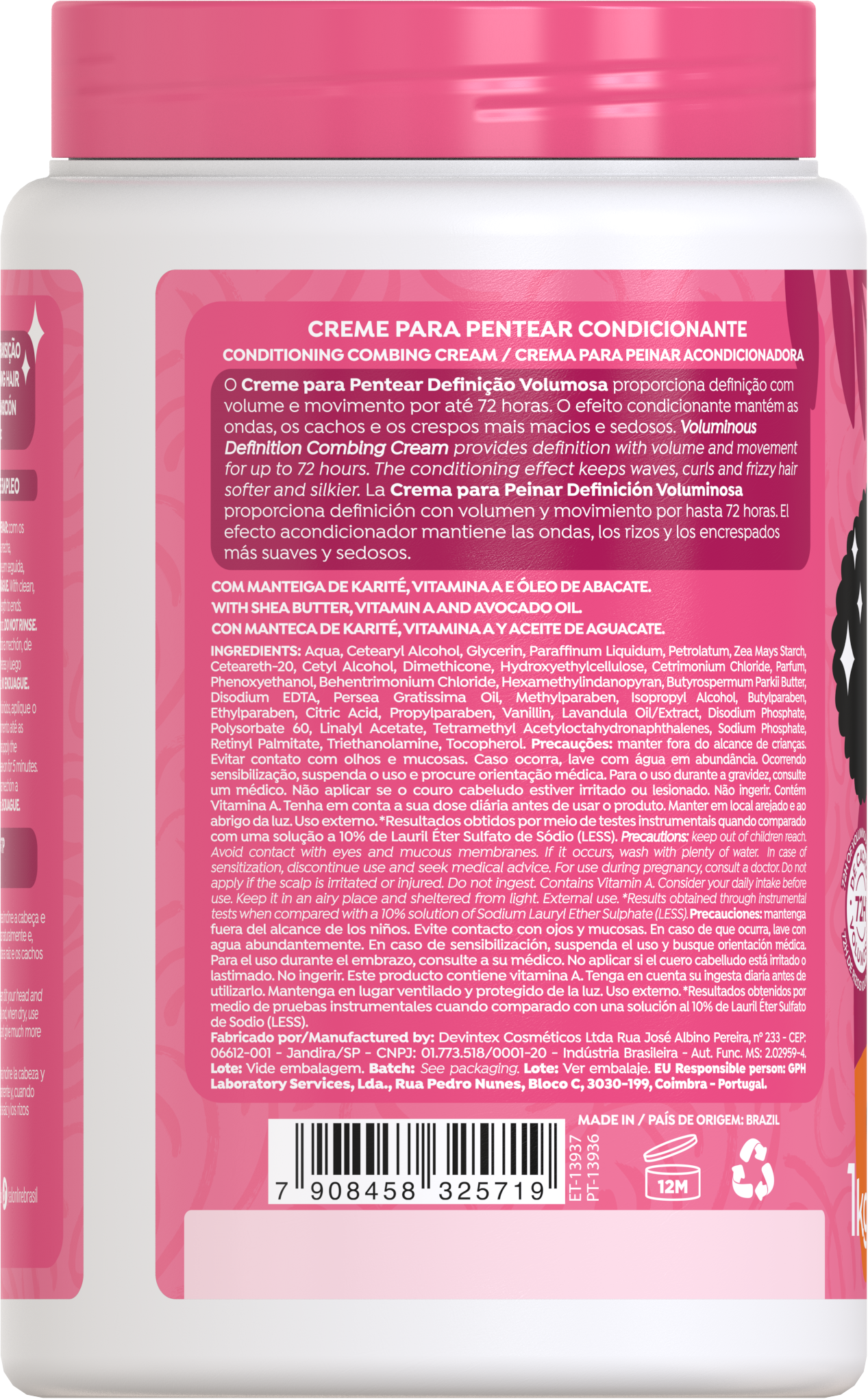 Salon Line Creme Definição Volumosa 1Kg