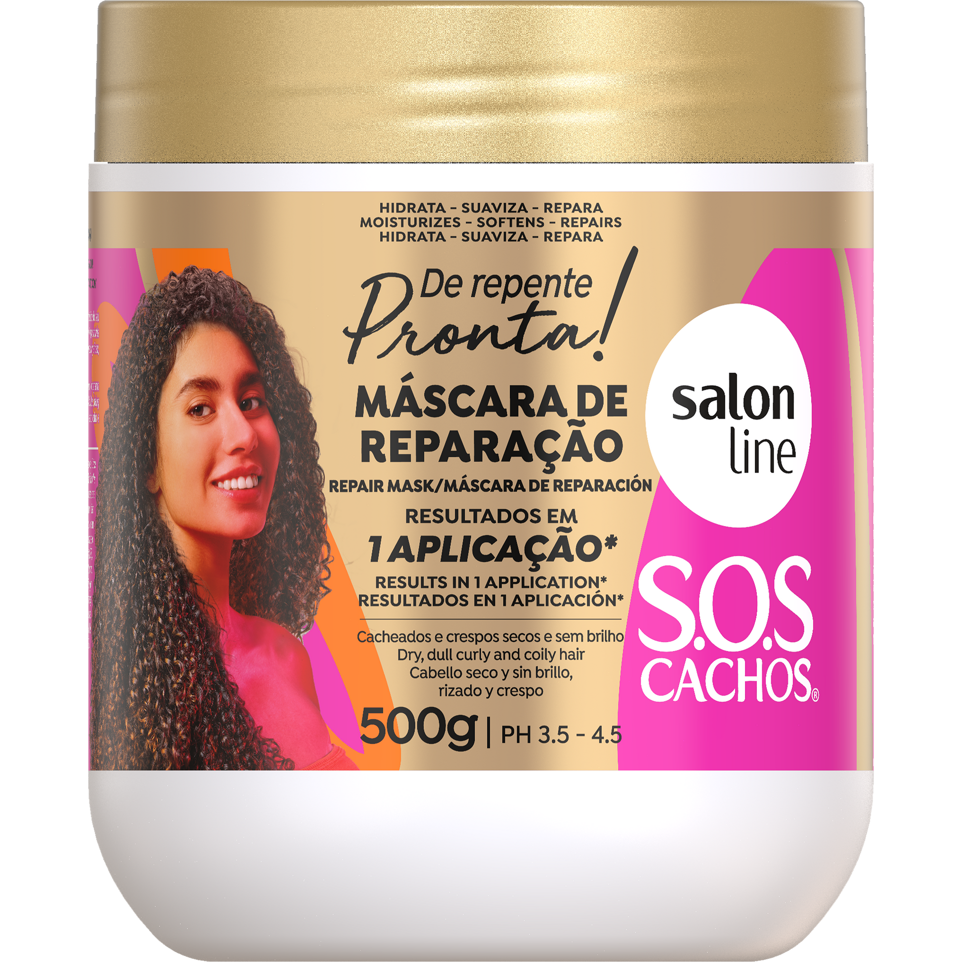 Salon Line Mascara de Repente Pronta 500ml