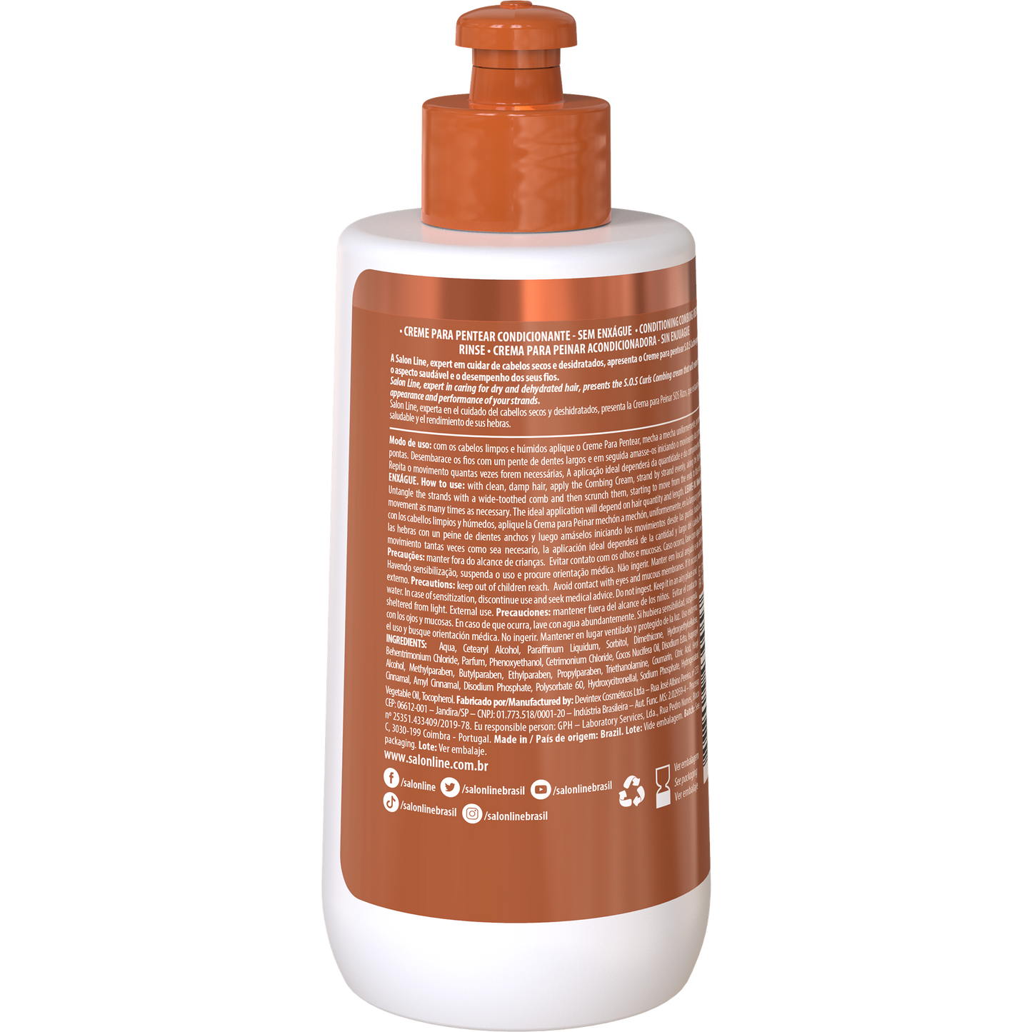 SalonLine Crema Peinadora SOS Coco 300ml