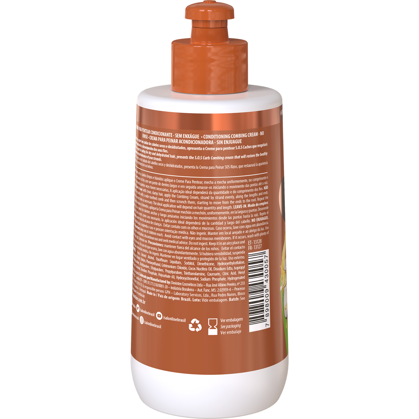 SalonLine Crema Peinadora SOS Coco 300ml