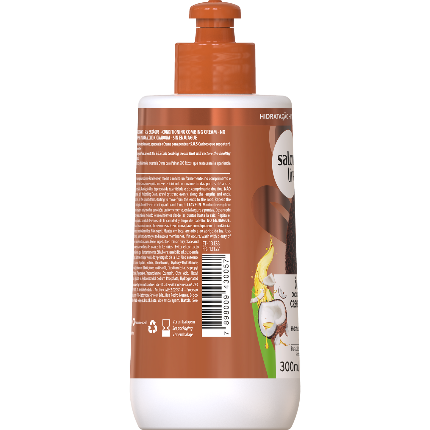 SalonLine Crema Peinadora SOS Coco 300ml