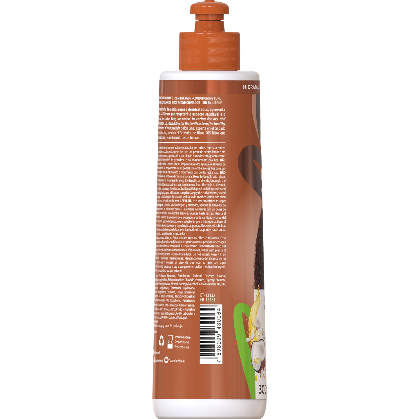 SalonLine SOS Activador Rizos Coco 300 ml