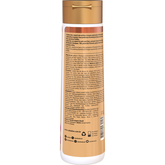 SalonLine Shampoo SOS Ricínio e Queratina 300ml