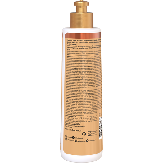 SalonLine Ativador SOS Cachos Ricínio e Queratina 300ml