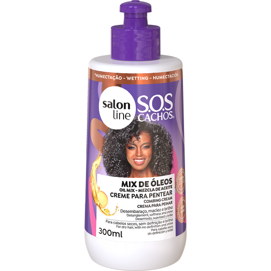 SalonLine SOS Mix Nourishing Oils Leave-in Cream 300ml