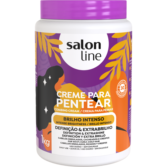 Salon Line Creme de Pentear Brilho Intenso 1kg