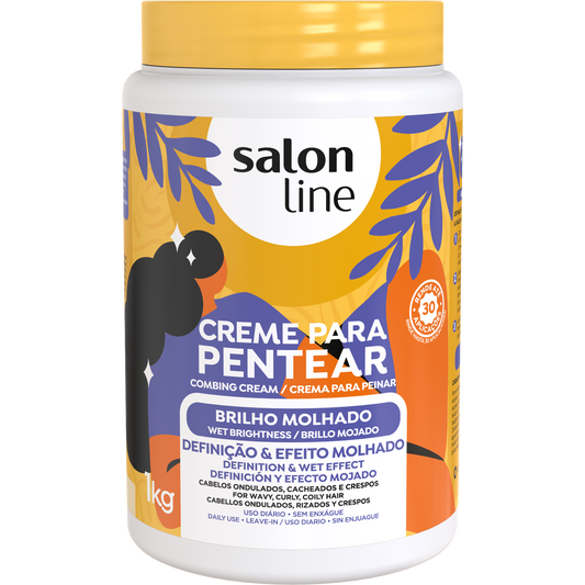Salon Line Crema de Peinado Wet Shine 1kg