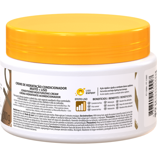 SalonLine Máscara Meu Liso Muito + Liso 300g