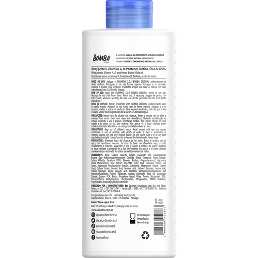 SalonLine Shampoo Bomba Original 500ml