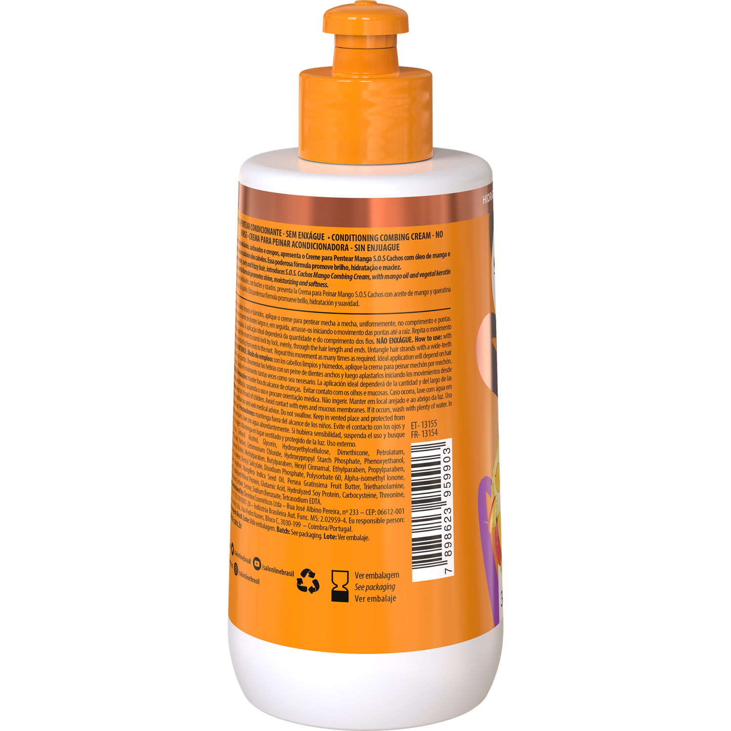 SalonLine Creme de Pentear SOS Manga 300ml