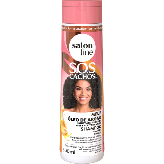 SalonLine SOS Honey Intense Curls Shampoo 300ml