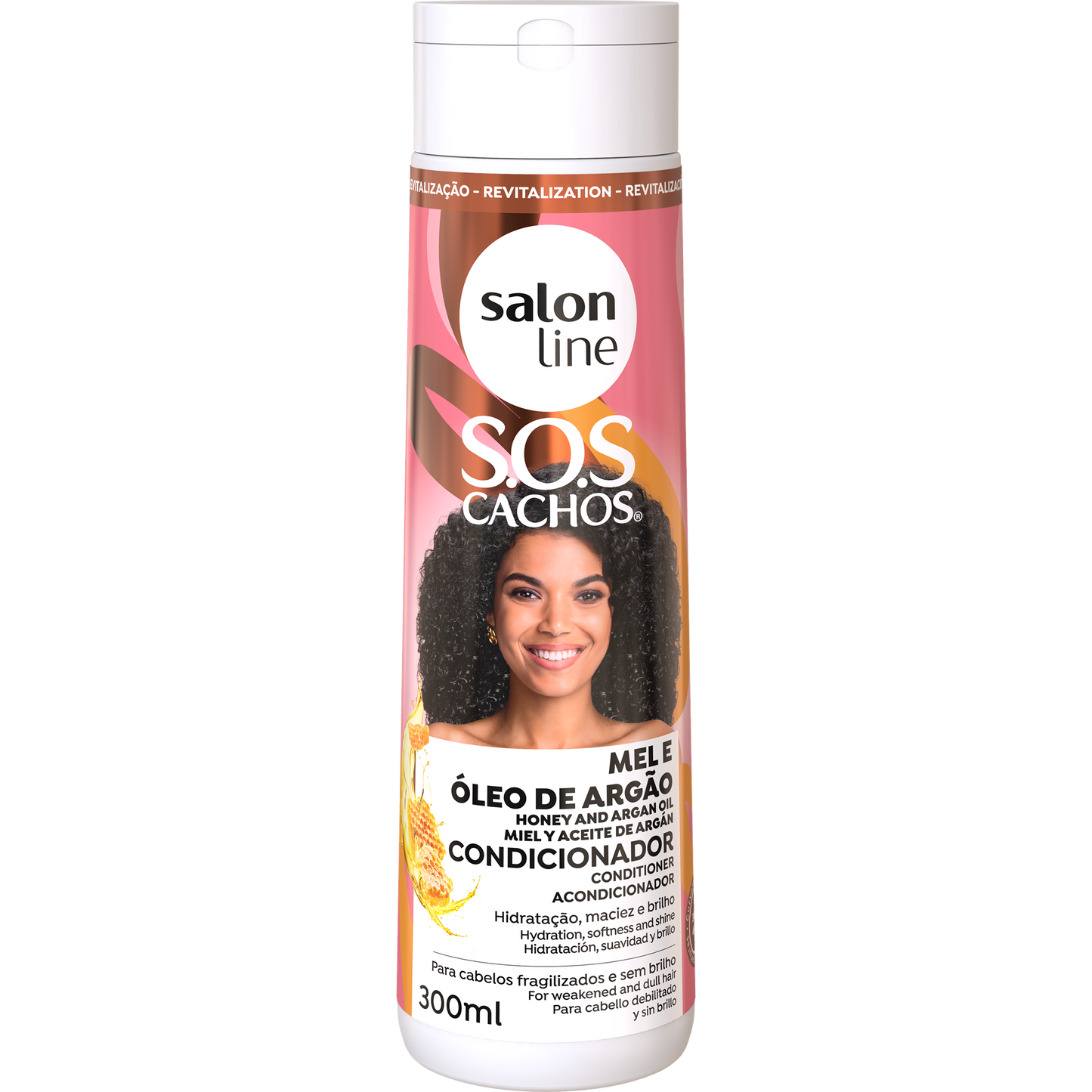 SalonLine Acondicionador Rizos Intensos Miel SOS 300ml