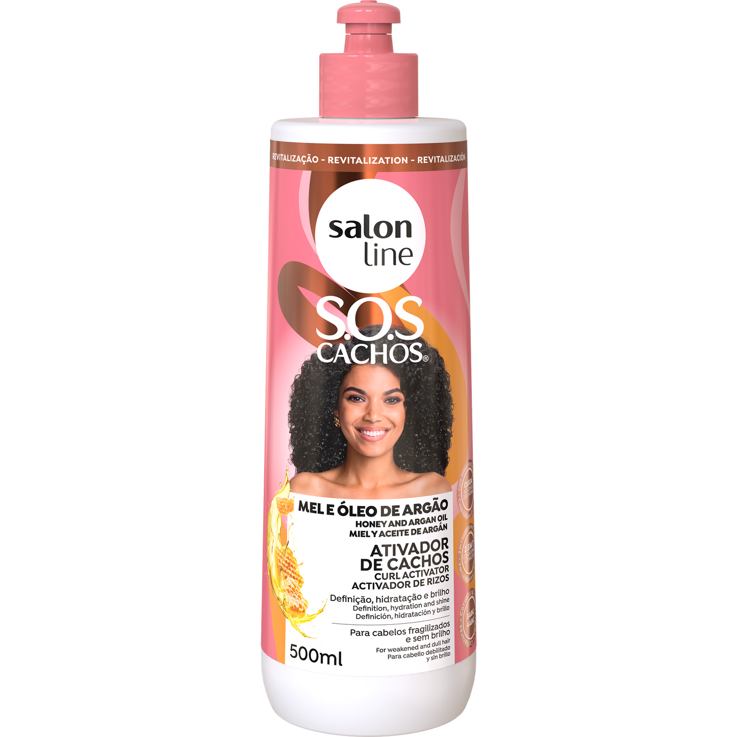 SalonLine SOS Activador Miel Rizos Intensos 500ml