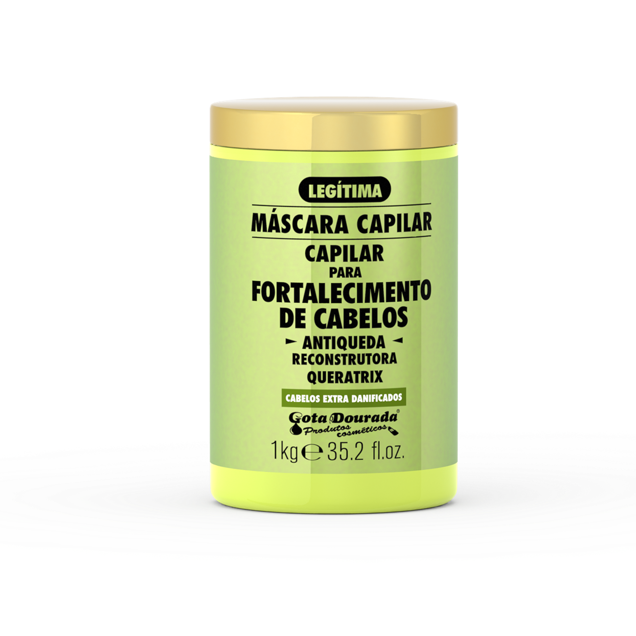 Máscara Queratrix 1kg - Gota Dourada | Armazém da Cosmética