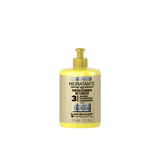 Creme de Pentear Combater a Queda 320ml - Gota Dourada | Armazém da Cosmética