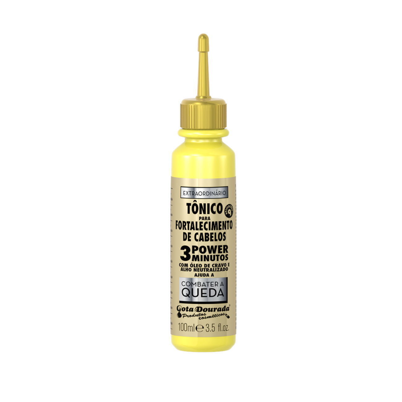 Tónico Queda Extraordinário 100ml - Gota Dourada | Armazém da Cosmética