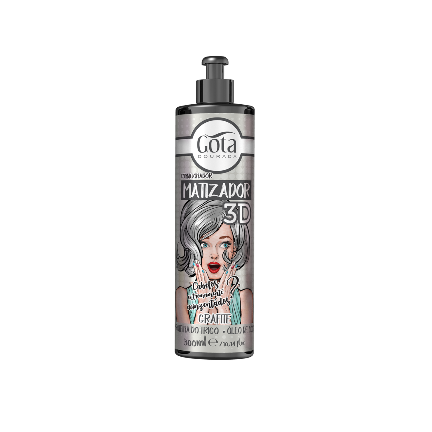 Matizador Grafite 300ml - Gota Dourada | Armazém da Cosmética