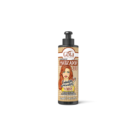 Matizador Cobre 120ml - Gota Dourada | Armazém da Cosmética