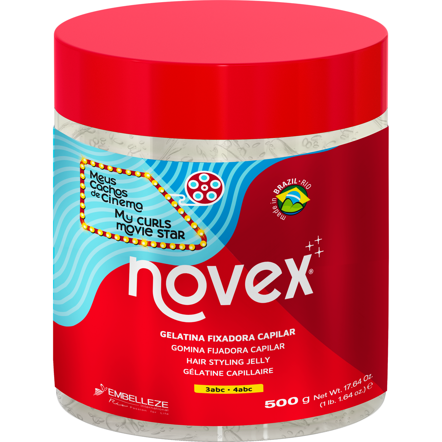Novex Gelatina Meus Cachos Cinema 1kg