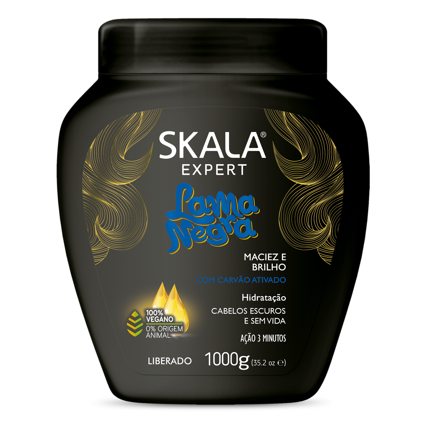 Skala Máscara - Lama Negra | 1Kg