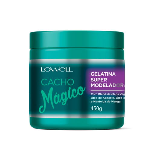 Lowell Cacho Mágico Gelatina Modeladora Cachos Mágicos 450g