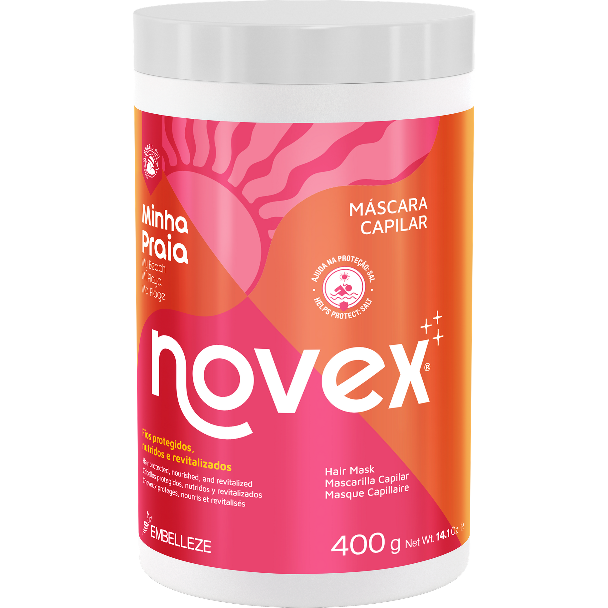 Novex Máscara Minha Praia 400g