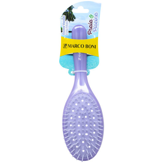 Marco Boni Escova Oval Almofadada Ventilada Transp.  Perolizada (7924t) - 3 Cores