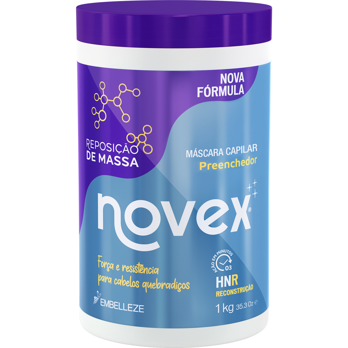 Novex Creme de Tratamento Repositor de Massa 1kg