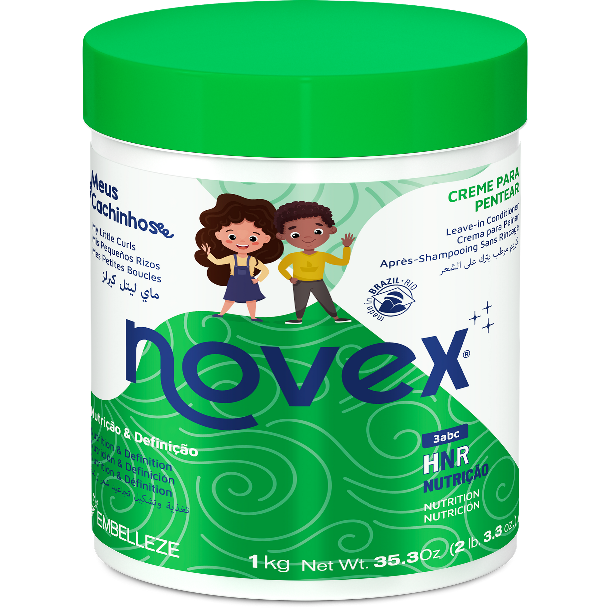 Novex Creme de Pentear Cachinhos 1kg