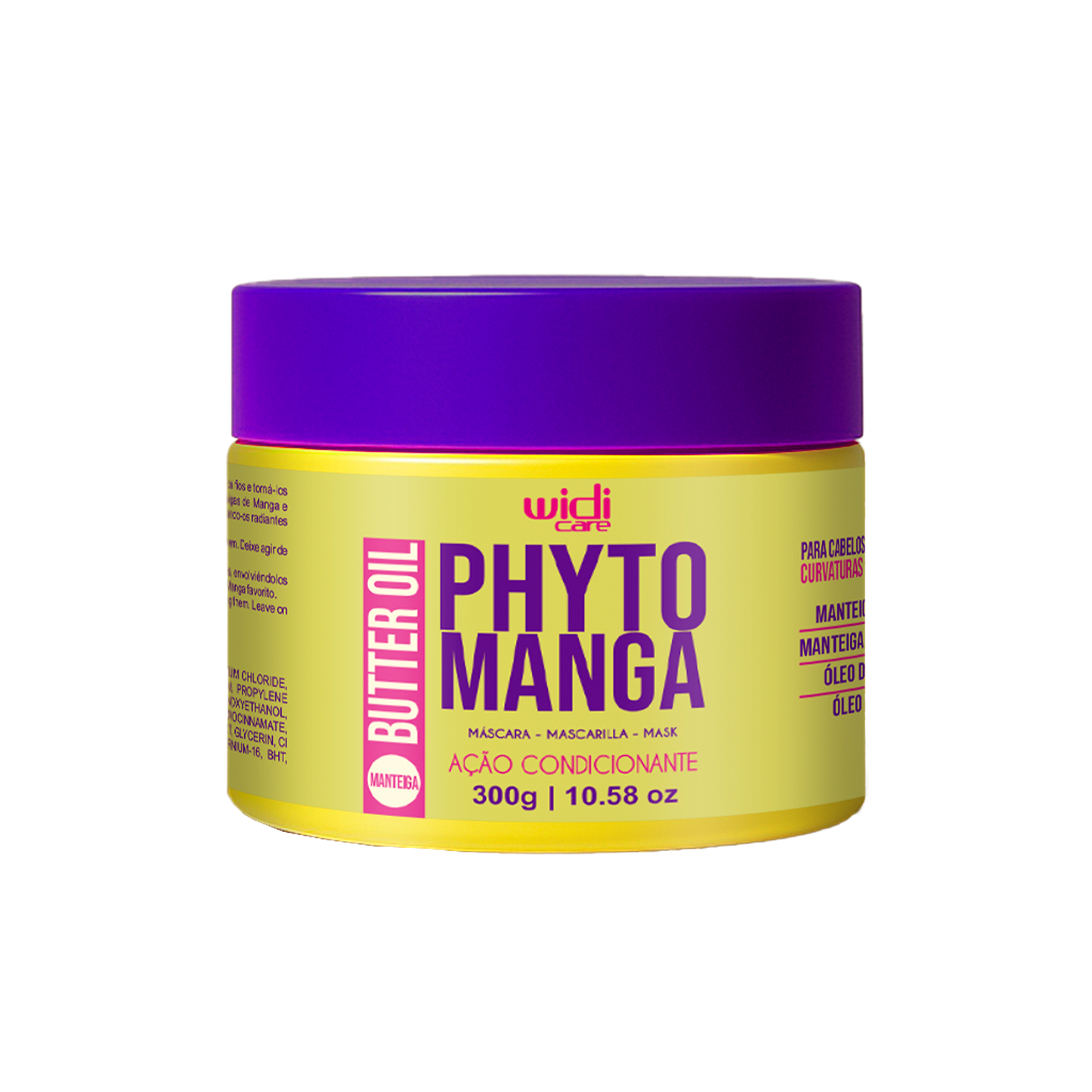 Widi Care Manteiga Phytomanga 300ml – Armazém da Cosmética