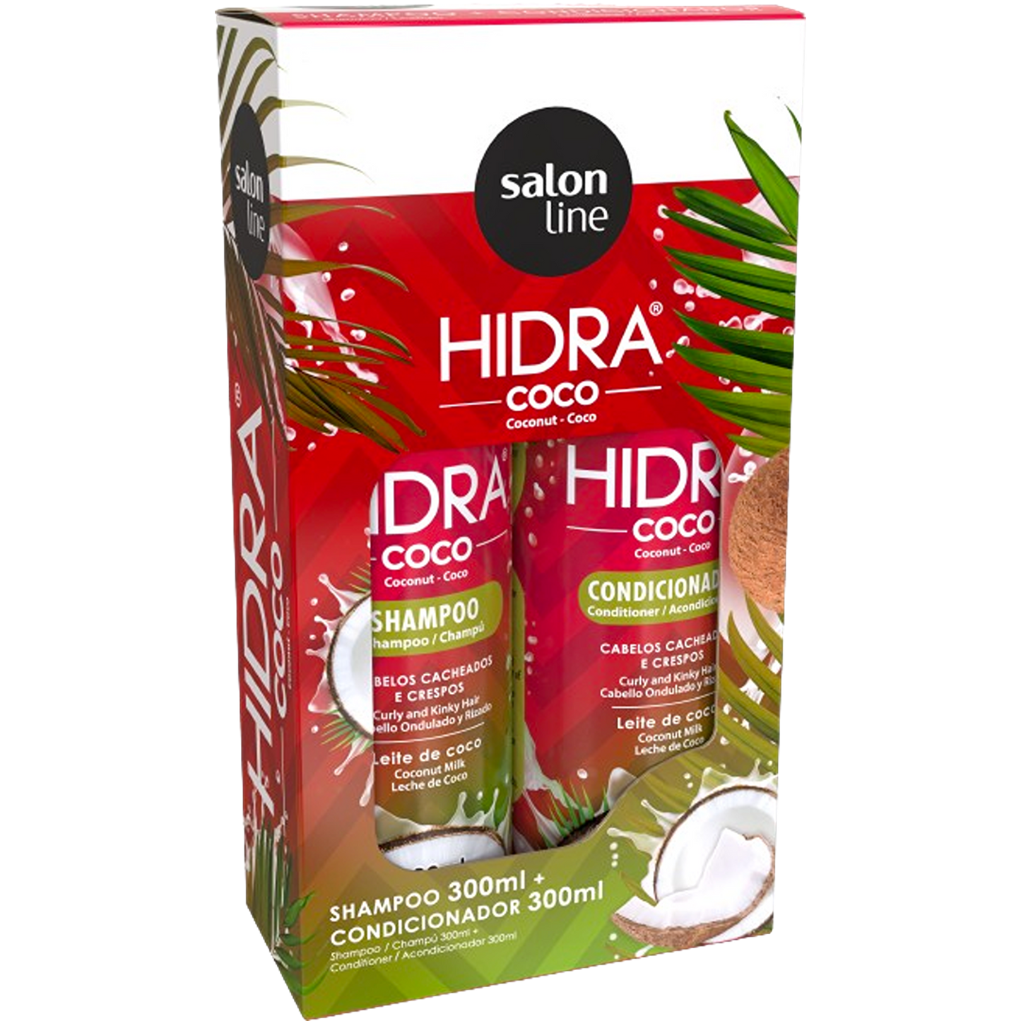 Kit Sh. e Cond. HIDRA Coco Colagénio 300ml - Armazém da Cosmética