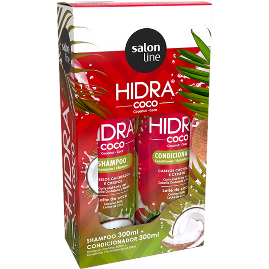 Kit Sh. e Cond. HIDRA Coco Colagénio 300ml - Armazém da Cosmética