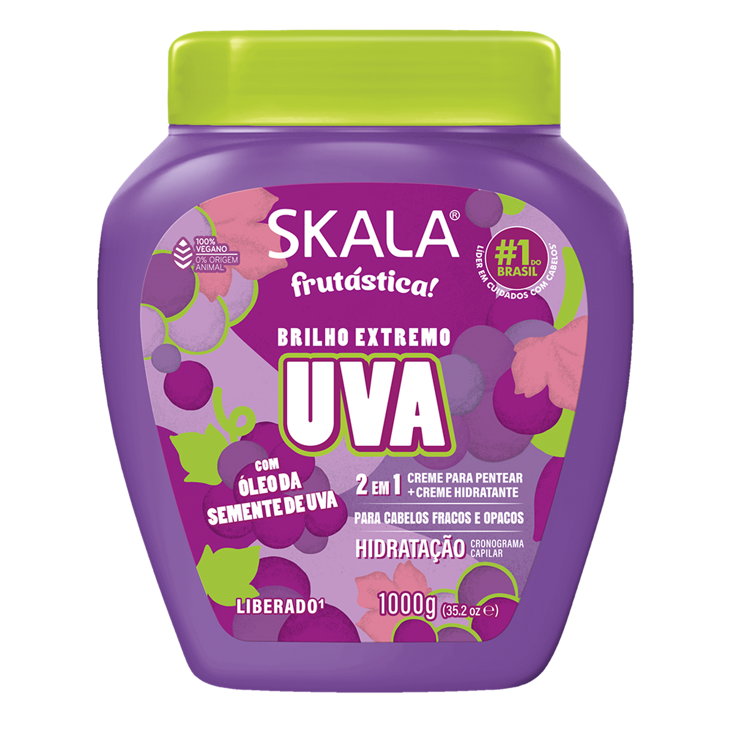 Skala Máscara Frutástica Uva 1kg – Armazém da Cosmética