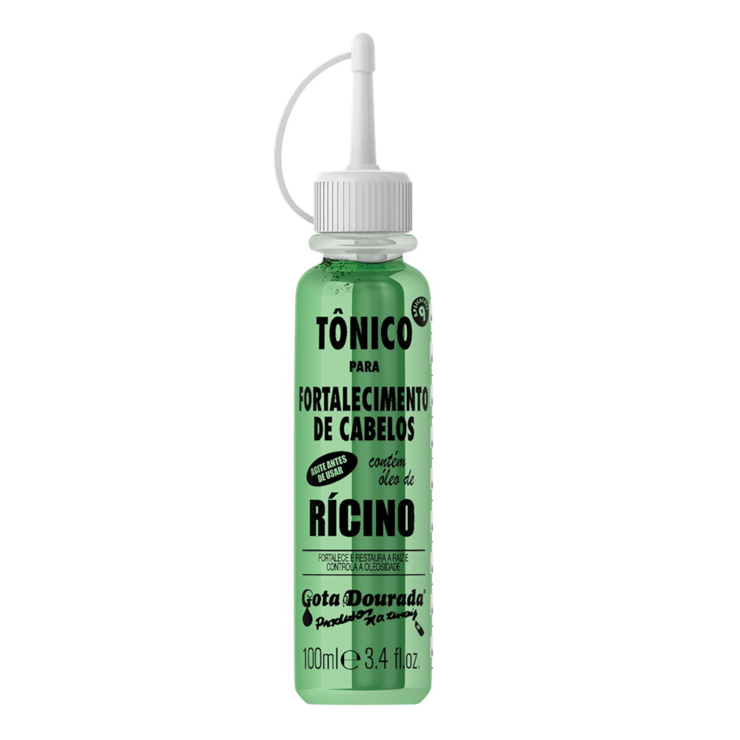 Tónico Rícinio 100ml - Gota Dourada | Armazém da Cosmética