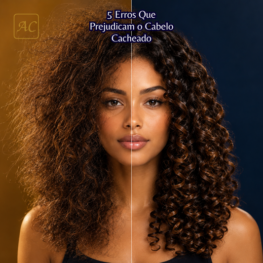 5 Erros Que Prejudicam o Cabelo Cacheado