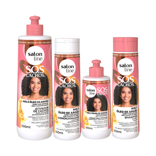 Pack Salon Line | SOS | Honey Curls