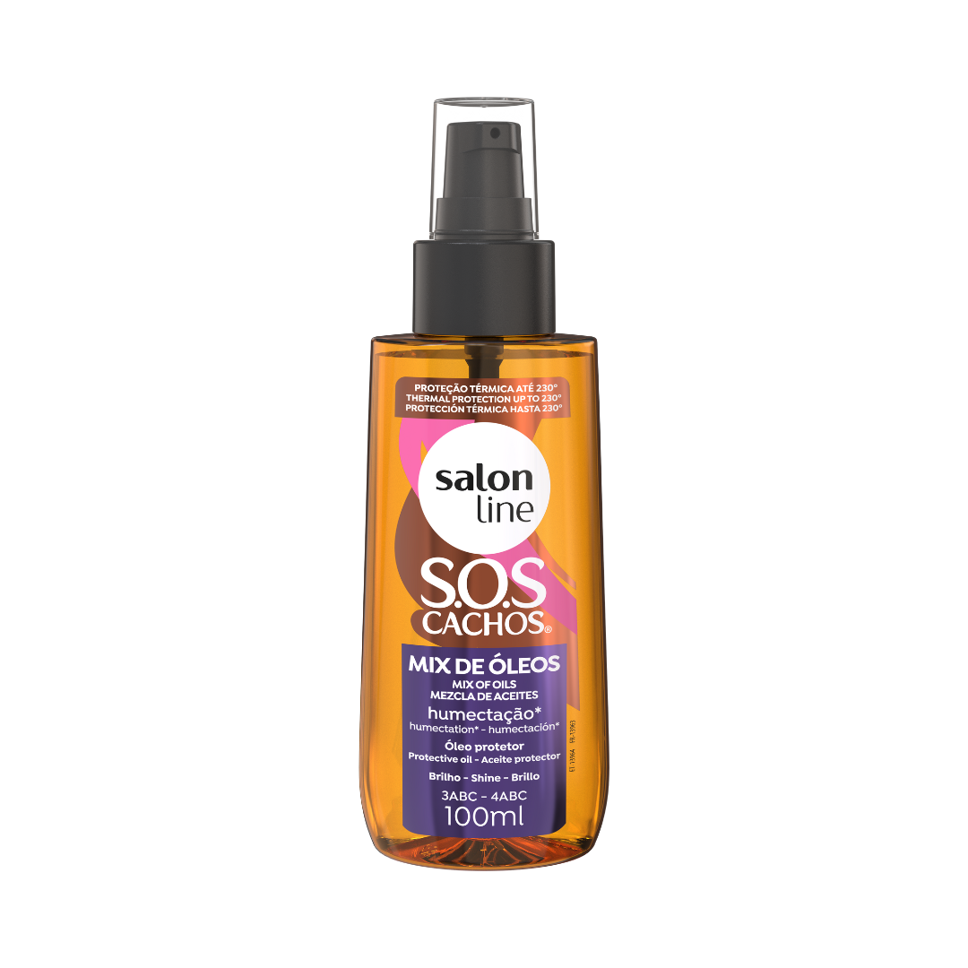 Salon Line SOS Óleo Nutrição Extraordinária Mix Óleos 100ml