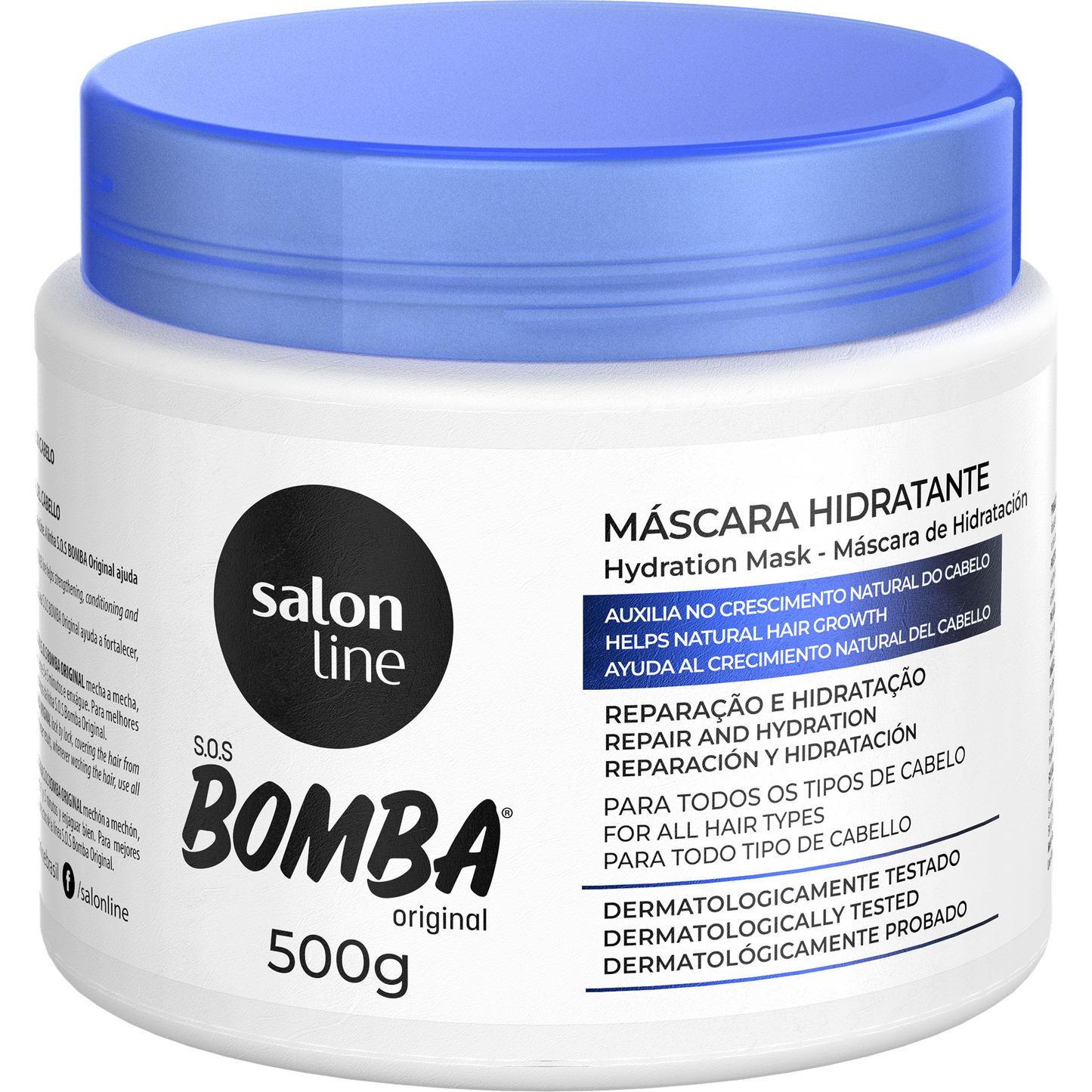 SalonLine Máscara Bomba Original 500g