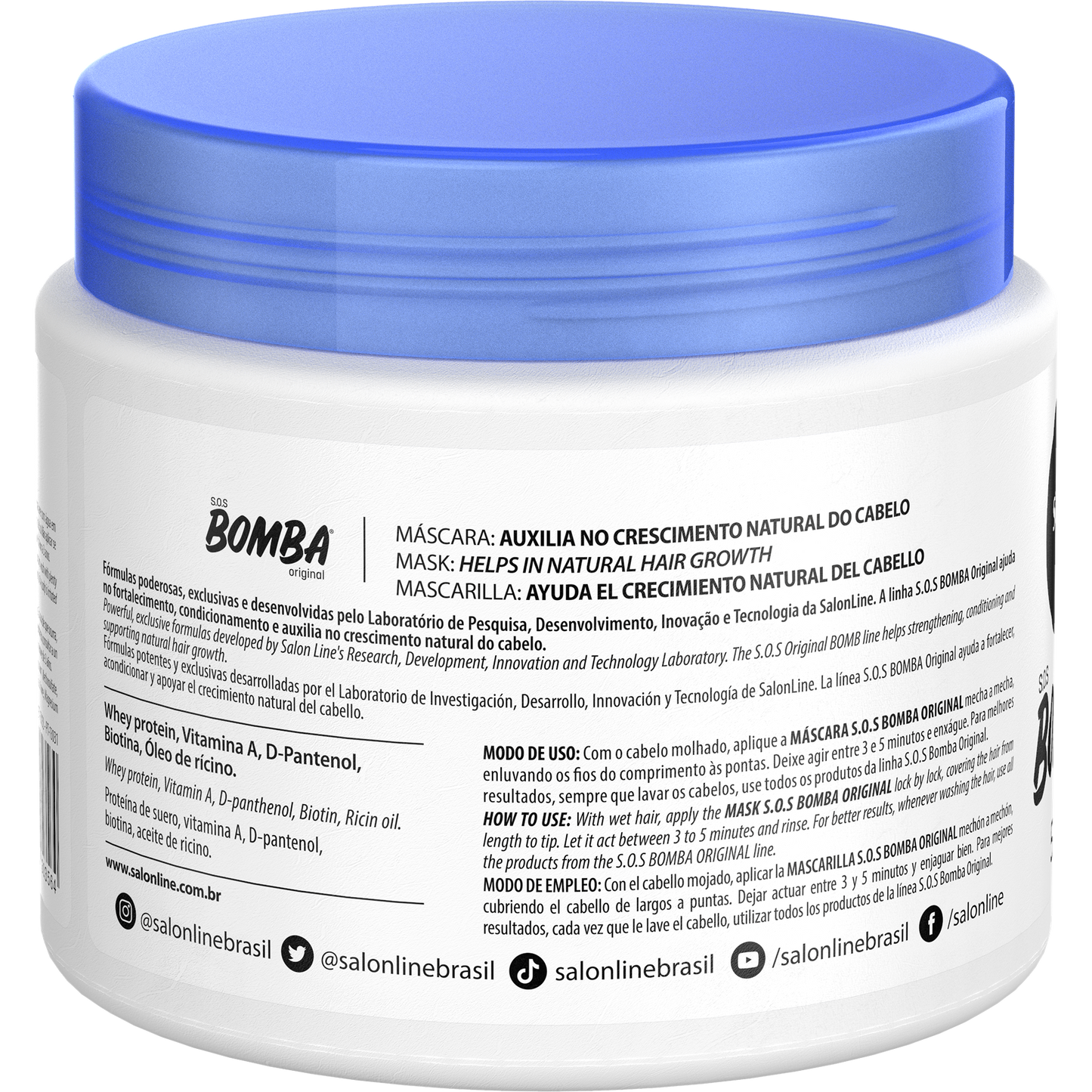 SalonLine Original Bomb Mask 500g