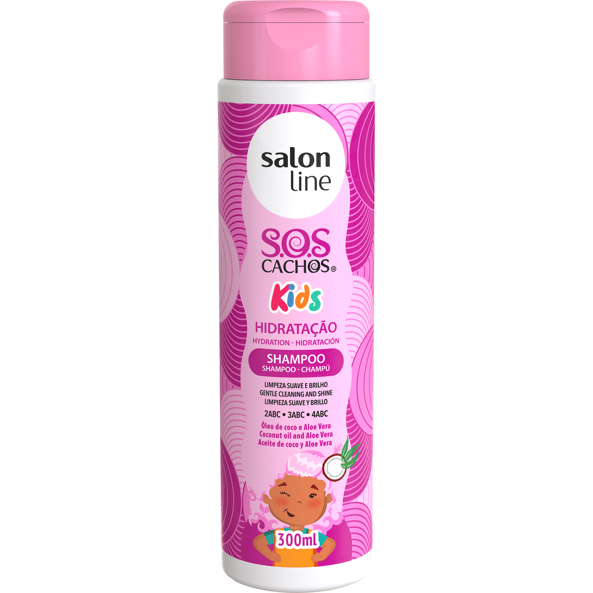 Shampoo SOS Kids 300ml - Armazém da Cosmética 