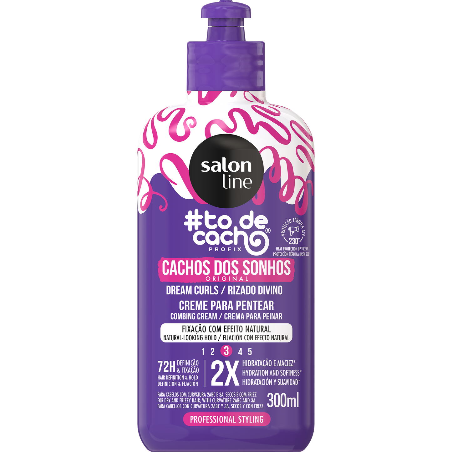 Salon Line TodeCachos Creme Pentear Cachos dos Sonhos 300ml