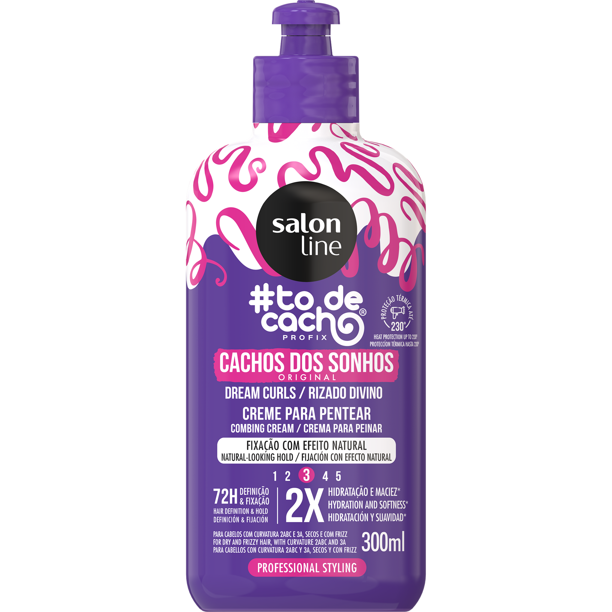 Salon Line TodeCachos Creme Pentear Cachos dos Sonhos 300ml